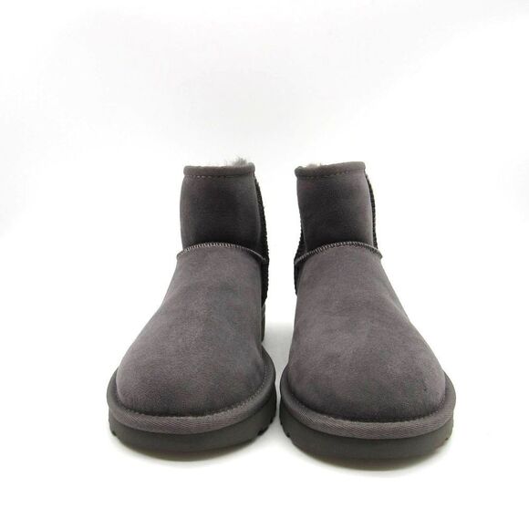UGG CLASSIC MINI II SHEEPSKIN BOOTS IN GREY SZ 6 - Picture 3 of 8
